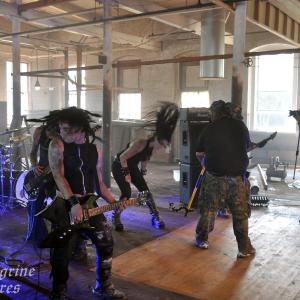 Behind the scenes at the SORROWSEED Stygian Athaeneum music video with Conquest Pictures