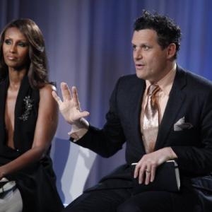 Still of Iman and Isaac Mizrahi in The Fashion Show 2009