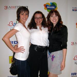 Gabrielle Eubank, Julia Camara & Rachel Grate at Event of Never Odd