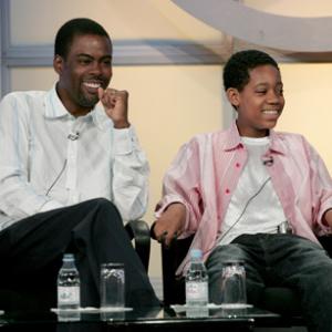 Chris Rock and Tyler James Williams at event of Everybody Hates Chris 2005