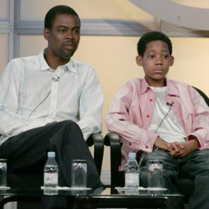 Chris Rock and Tyler James Williams at event of Everybody Hates Chris 2005