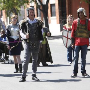 Still of Matthew Perry and Tyler James Williams in Go On 2012