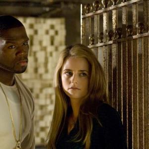 Righteous Kill still of Trilby Glover and Curtis Jackson