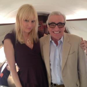 with director Martin Scorsese  NEW YORK