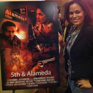 At the Action On Film Festival for the screening of 5th and Alameda