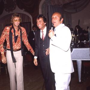 Barry Manilow Dick Clark and Clive Davis