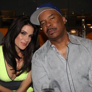 Actors Tiffany Michelle and David Alan Grier photographed at the Ante Up for a Cancer Free Generation at the Sofitel Hotel in Beverly Hills CA on June 6th 2015