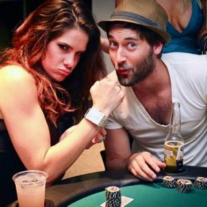 Tiffany Michelle and Ryan Eggold attend the 3rd annual Get Lucky for Lupus Celebrity Poker Event  Party in Los Angeles Date September 22 2011