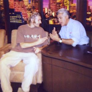 Michael with Jay Leno September 14 2004 preshow entertainment