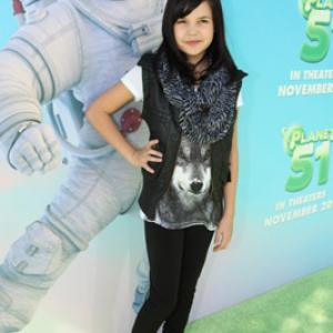 Bailee Madison at event of Planet 51 2009