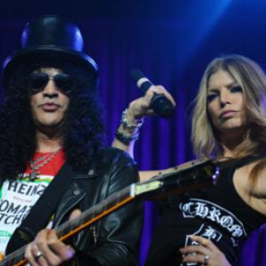 Fergie and Slash