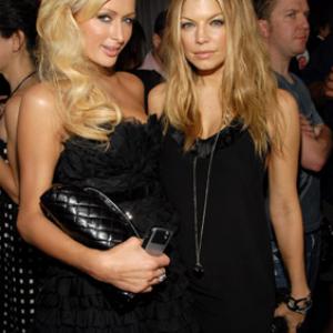 Fergie and Paris Hilton