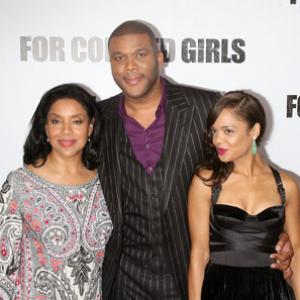 Phylicia Rashad Tyler Perry and Tessa Thompson at event of For Colored Girls 2010