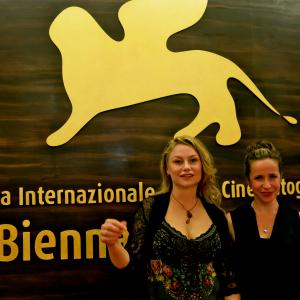 Malin Levanon and Minna Treutiger Venice filmfestival 2013