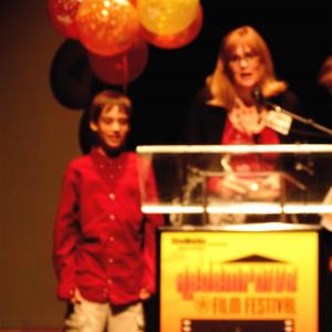 Redemptive Film Festival 2009 Receiving the Redemptive Storyteller Award for ABELS WHEELS
