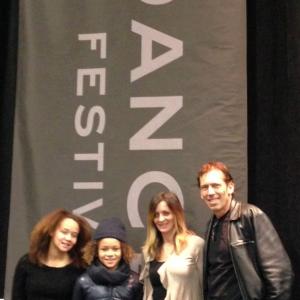 Sundance 2014 with Talia, Armani and Kelly Jackson.