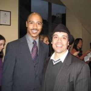 Fighting Premier in NYC Actor David Barroso and Brian White