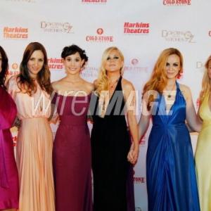 Sarah Lieving Jessica Sonneborn Paulie Rojas Noel Thurman Eliza Swenson and Brooke Taylor Witches and Dorothy photo at the Dorothy and the Witches of Oz premiere Harkins Theaters