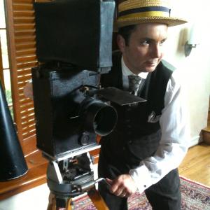 Michael G Welch as Billy Bitzer the cinematographer on the BBC documentary Paul Mertons The Birth of Hollywood