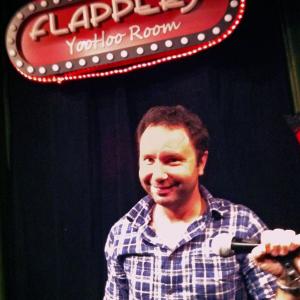 Michael G Welch after a Stand Up routine at Flappers Comedy Club in Burbank California