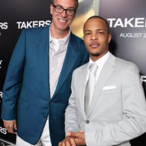 John Luessenhop and T.I. at event of Takers (2010)