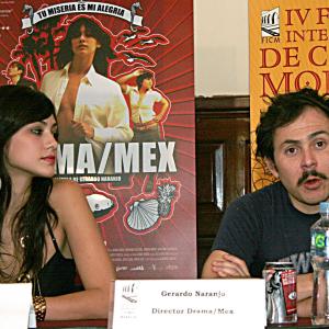 Festival de Cine Morelia. Gerardo Naranjo y Diana Garcia