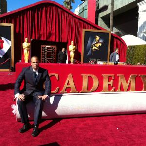 Chillin on the red carpet at the 83rd Oscars