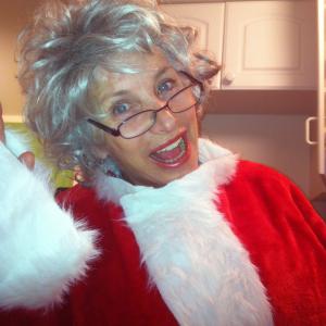 Pepper Jay as Mrs Clause in Clowntowns The Hanukkah Mensch
