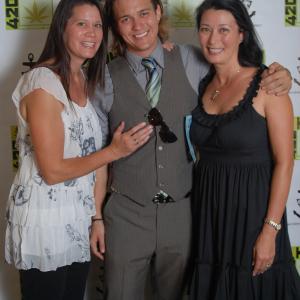 420 high desert way premiere. Tristan Ott with his Mom and Aunt.