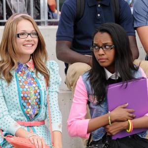 Still of China Anne McClain and Kelli Berglund in How to Build a Better Boy 2014