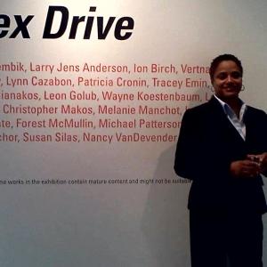 Opening night of the film Scandalous in the Sex Drive Gallery Exhibition at Atlanta Contemporary Art Center