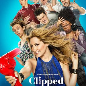 George Wendt, Ashley Tisdale, Ryan Pinkston, Lauren Lapkus, Matt Cook, Mike Castle and Diona Reasonover in Clipped (2015)