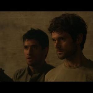 Raza Jaffrey and Kevin Collins in Infinite Justice (2006)