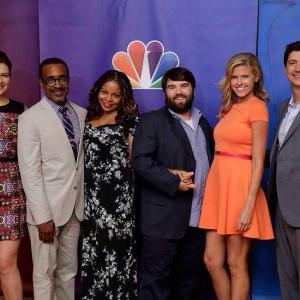 The Cast of Marry Me at the 2014 TCAs in Los Angeles Casey Rose Wilson Tim Meadows Tymberlee Hill John Gemberling Sarah WrightOlsen  Ken Marino