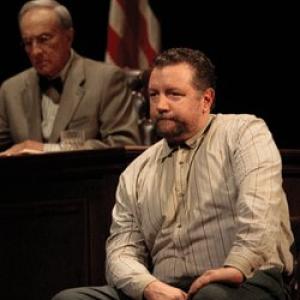 Mike Boland as Bob Ewell in the Hartford Stage production of To Kill a Mockingbird