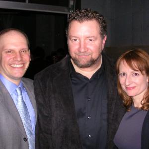 Antonio Meranda, Mike Boland and Dawn McGee at the opening night of 