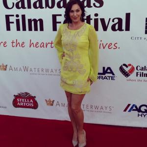 Dona Wood attends Opening Night Private Screening of Black Mass Calabasas Film Festival 2015