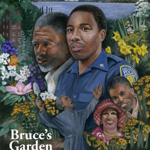 Official poster for Bruces Garden Poster artwork by Sandra DiCambio