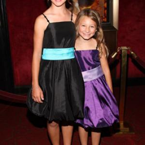 Tatum McCann and Hailey McCann at event of The Time Travelers Wife 2009