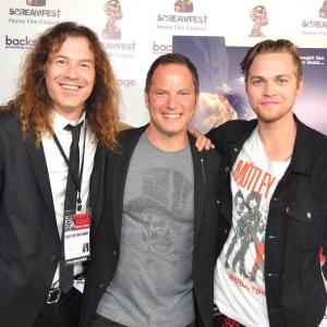 Ian Kessner, David Lipper and Alexander Calvert at Screamfest LA