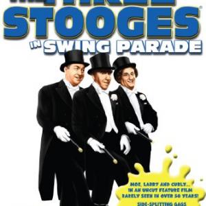 Moe Howard Larry Fine Curly Howard and The Three Stooges in Swing Parade of 1946 1946