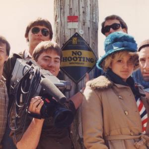 The Streetcombers cast and crew in 1986