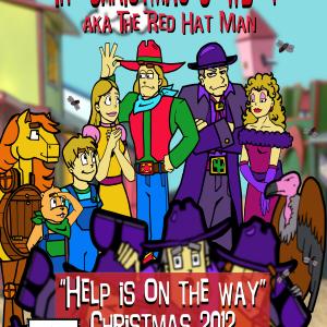 The Christmas Cowboy aka The Red Hat Man Combines classic 2d animation and Liveaction sets to complete this unique Western Animated Musical Christmas special