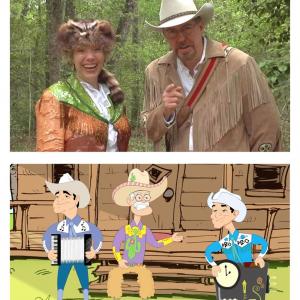 Bill  Heidi talk Cartoon Cowboys starring twotime Grammy winners Riders In The Sky and James Drury Coming 2015 from WonderVista Studios!