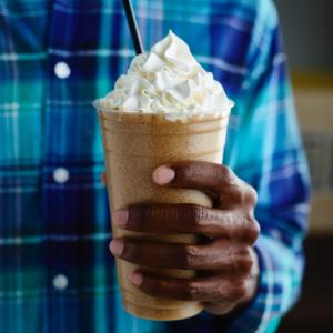 Jared Wofford as a hand model for an American Supermarket chain.