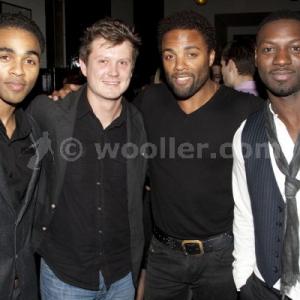 Lower Ninth Press night. Anthony Welsh, Beau Williman, Ray Fearon, Richie Campbell