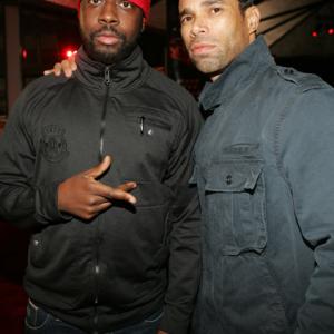 Wyclef Jean and Kevin Levrone
