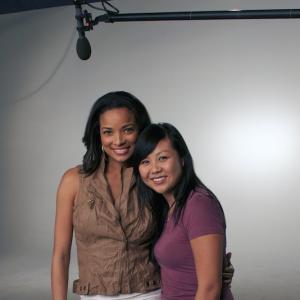 behind the scenes of MLMP Anti-Bullying PSA with Rochelle Aytes