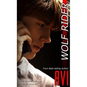 Brady Moore on cover of Wolf Rider by Avi