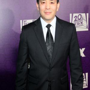 Scott Takeda at a 20th Century Fox event of the 72nd Golden Globe Awards 2015